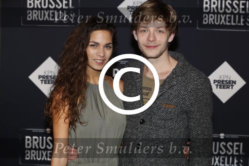Amsterdam 19 januari 2017.
Premiere Brussel in de beurs van Berlage.
JASON RIDDER MET PARTNER