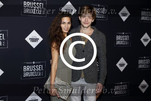 Amsterdam 19 januari 2017.
Premiere Brussel in de beurs van Berlage.
Jason de Ridder en partner