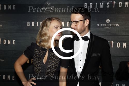 Amsterdam 9 januari 2016
Premiere Brimstone in Tuschinski met oa Emilia Jones en Dakota Fanning gemaakt door regisseur Martin Koolhoven .
Jennifer Hoffman met partner Henry v Loon