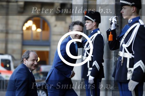 Amsterdam 17 januari 2017
Nieuwjaarsreceptie Koning Willem Alexander en Koningin Maxima in het paleis op de dam. Jeroen Dijsselbloem