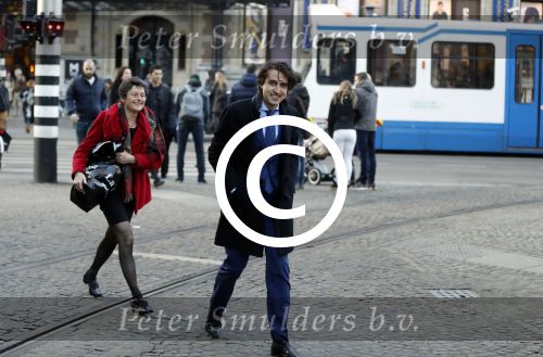 Amsterdam 17 januari 2017
Nieuwjaarsreceptie Koning Willem Alexander en Koningin Maxima in het paleis op de dam. Jesse Klaver