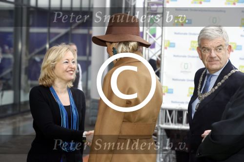 Utrecht 24 januari 2017
Koningin Maxima opent  de Nationale Onderwijstentoonstelling in de Jaarbeurs in Utrecht. Jet Bussemaker en burgemeester Jan v Zanen zijn ook aanwezig.