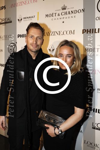 Amsterdam 25 januari 2017 
Amayzine awards in de westerkerk. Jetteke  v Lexmond met man