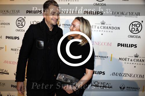 Amsterdam 25 januari 2017 
Amayzine awards in de westerkerk. Jetteke  v Lexmond met man