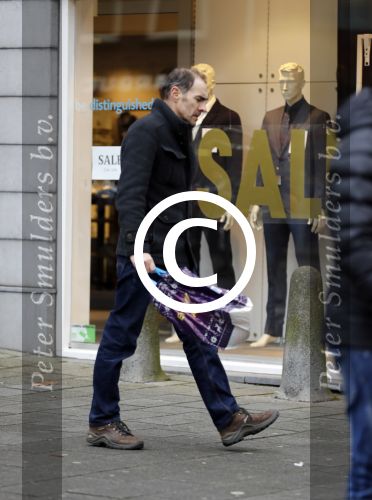 Amsterdam 30 januari 2017 
Johan Neijenhuis op weg naar de Albert heijn