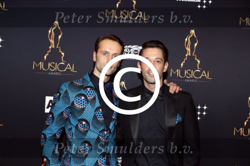 Utrecht 12 januari 2017
Uitreiking musical awards in het beatrixtheater.
Jorit Ruijs en .........