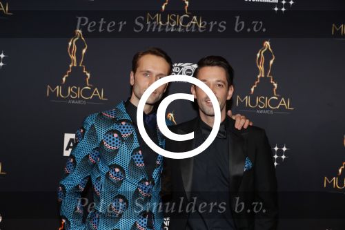 Utrecht 12 januari 2017
Uitreiking musical awards in het beatrixtheater.
Jorit Ruijs en .........