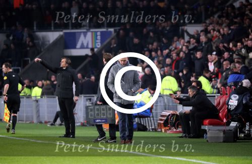Eindhoven, 22 Januari 2017 Kompetitiewedstrijd PSV-SC Heerenveen, eindstand 4-3 met o.a. Michael v Gerwen die werd gehuldigd.