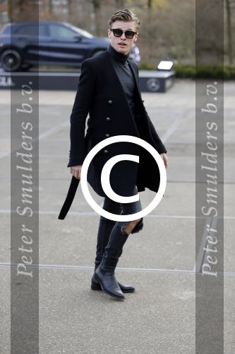 Amsterdam 27 januari 2017 
Amsterdam fashion week gesponsord door Mercedes Benz. Kaj B Brave