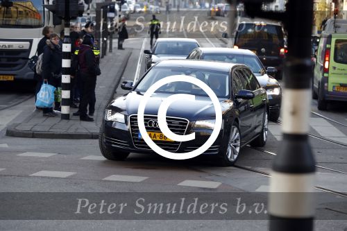 Amsterdam 17 januari 2017
Nieuwjaarsreceptie Koning Willem Alexander en Koningin Maxima in het paleis op de dam.