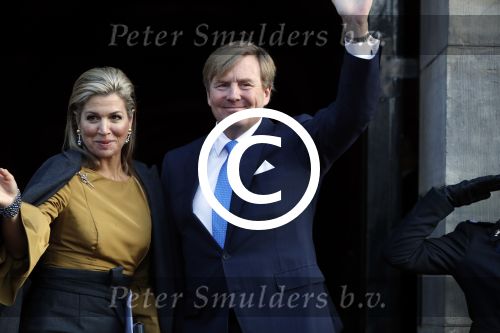 Amsterdam 17 januari 2017
Nieuwjaarsreceptie Koning Willem Alexander en Koningin Maxima in het paleis op de dam.