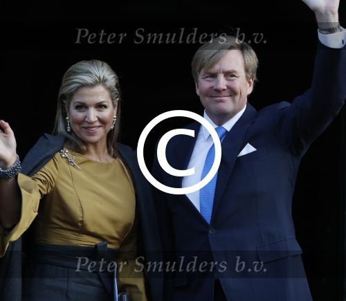 Amsterdam 17 januari 2017
Nieuwjaarsreceptie Koning Willem Alexander en Koningin Maxima in het paleis op de dam.