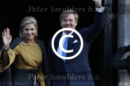 Amsterdam 17 januari 2017
Nieuwjaarsreceptie Koning Willem Alexander en Koningin Maxima in het paleis op de dam.