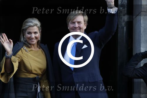 Amsterdam 17 januari 2017
Nieuwjaarsreceptie Koning Willem Alexander en Koningin Maxima in het paleis op de dam.