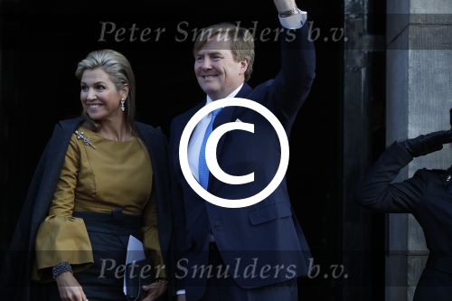 Amsterdam 17 januari 2017
Nieuwjaarsreceptie Koning Willem Alexander en Koningin Maxima in het paleis op de dam.