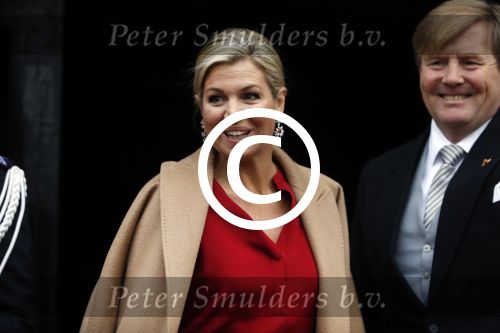 Amsterdam 18 januari 2017 
2e dag van nieuwjaarsreceptie Koning Willem Alexander en Koningion Maxima in paleis op de dam. Ook prinses Beatrix in aanwezig