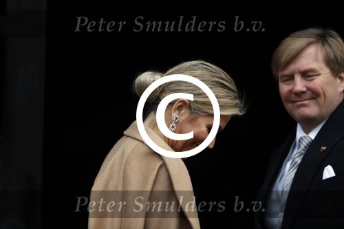 Amsterdam 18 januari 2017 
2e dag van nieuwjaarsreceptie Koning Willem Alexander en Koningion Maxima in paleis op de dam. Ook prinses Beatrix in aanwezig