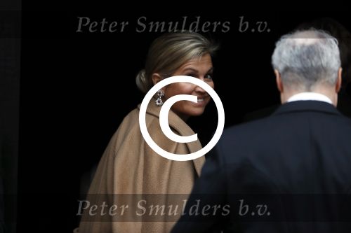 Amsterdam 18 januari 2017 
2e dag van nieuwjaarsreceptie Koning Willem Alexander en Koningion Maxima in paleis op de dam. Ook prinses Beatrix in aanwezig