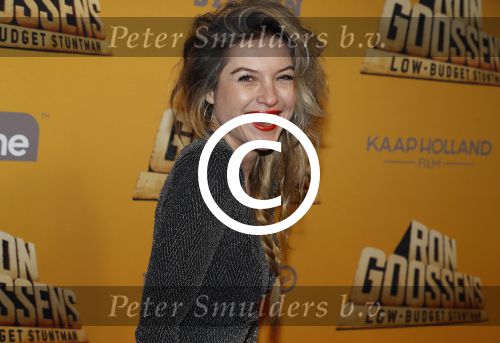 Amsterdam 23 januari 2017  
Premere Ron Goossens low budget stuntman in pathe arena. lauren Verster betrapt met vriend