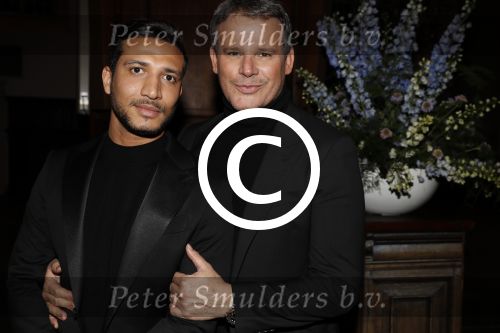 Amsterdam 25 januari 2017 
Amayzine awards in de westerkerk. Leco v Zadelhoff met vriend