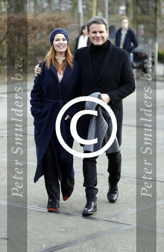 Amsterdam 27 januari 2017 
Amsterdam fashion week gesponsord door Mercedes Benz. Leco v Zadelhoff met Patty Zomer