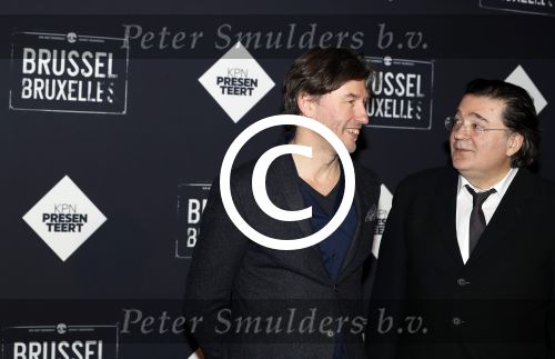 Amsterdam 19 januari 2017.
Premiere Brussel in de beurs van Berlage. Arno Dierckx en Leon de Winter