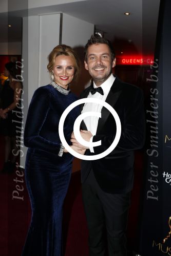 Utrecht 12 januari 2017
Uitreiking musical awards in het beatrixtheater. Lieke v Lexmond zwanger met Ruben Nicolai