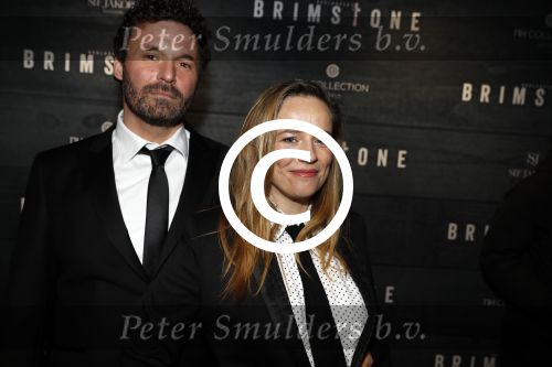 Amsterdam 9 januari 2016
Premiere Brimstone in Tuschinski met oa Emilia Jones en Dakota Fanning gemaakt door regisseur Martin Koolhoven .
Lies Visschedijk met partner