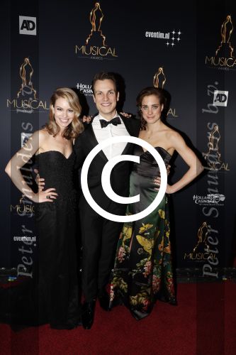 Utrecht 12 januari 2017
Uitreiking musical awards in het beatrixtheater.
Linde v d Heuvel en.....