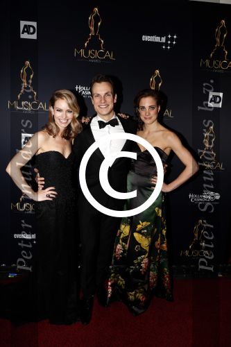Utrecht 12 januari 2017
Uitreiking musical awards in het beatrixtheater.
Linde v d Heuvel en.....