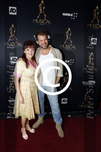 Utrecht 12 januari 2017
Uitreiking musical awards in het beatrixtheater.
Lone v Roosendaal en Rene v Kooten