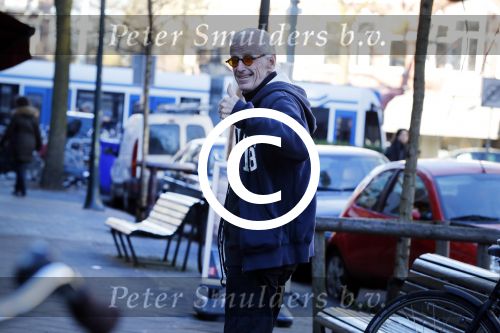 Amsterdam 19 januari 2017  
Manfred de Graaff op de cornelis schuytstraat