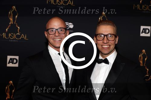 Utrecht 12 januari 2017
Uitreiking musical awards in het beatrixtheater.
Marcel Visscher met een vriend Vincent