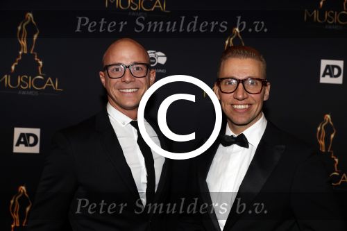 Utrecht 12 januari 2017
Uitreiking musical awards in het beatrixtheater.
Marcel Visscher met een vriend Vincent