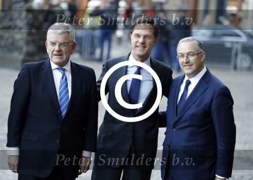 Amsterdam 17 januari 2017
Nieuwjaarsreceptie Koning Willem Alexander en Koningin Maxima in het paleis op de dam. Mark Rutte Jan v Zanen Ahmed Aboutaleb Jozias v Aartsen en Eberhard v d Laan