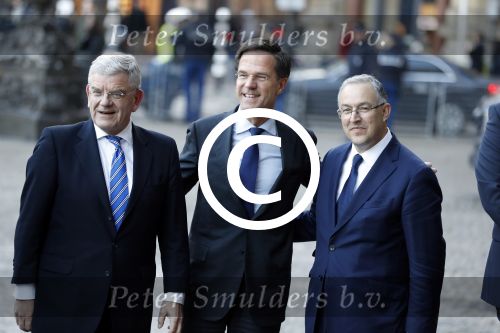 Amsterdam 17 januari 2017
Nieuwjaarsreceptie Koning Willem Alexander en Koningin Maxima in het paleis op de dam. Mark Rutte Jan v Zanen Ahmed Aboutaleb Jozias v Aartsen en Eberhard v d Laan