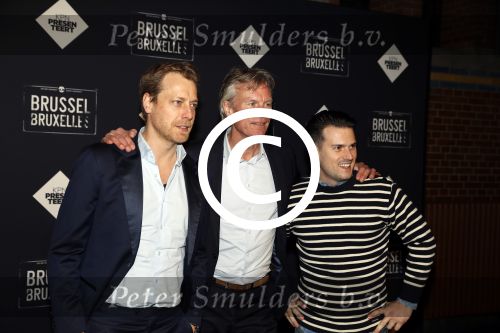 Amsterdam 19 januari 2017.
Premiere Brussel in de beurs van Berlage.
Mark v Eeuwen en Levi v Kempen en.....