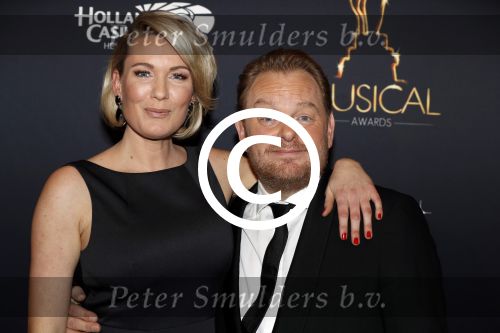 Utrecht 12 januari 2017
Uitreiking musical awards in het beatrixtheater. Martijn Fischer met Marlijn Weerdenburg