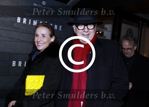 Amsterdam 9 januari 2016
Premiere Brimstone in Tuschinski met oa Emilia Jones en Dakota Fanning gemaakt door regisseur Martin Koolhoven .
Matthijs v Heijninge met partner