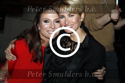 Amsterdam 25 januari 2017 
Amayzine awards in de westerkerk. May Britt Mobach met Anouk Smulders