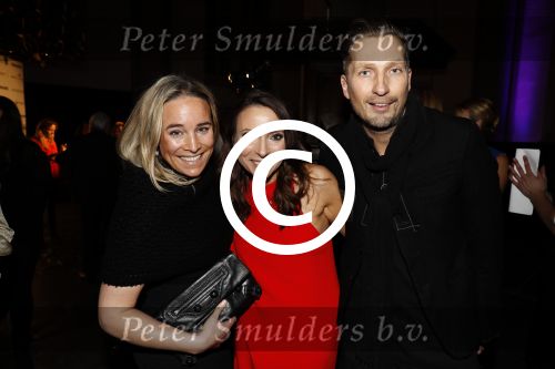Amsterdam 25 januari 2017 
Amayzine awards in de westerkerk. May Britt Mobach en Jetteke v Lexmond met haar man