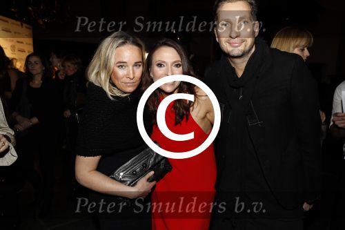 Amsterdam 25 januari 2017 
Amayzine awards in de westerkerk. May Britt Mobach en Jetteke v Lexmond met haar man