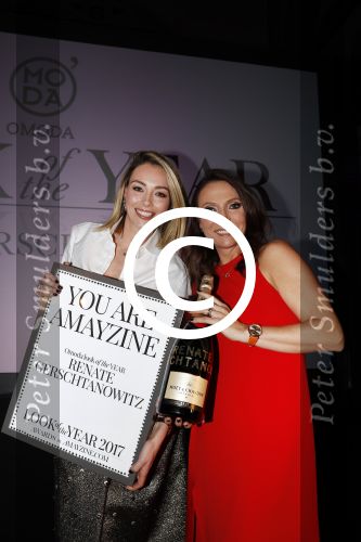 Amsterdam 25 januari 2017 
Amayzine awards in de westerkerk. May Britt Mobach met Renate Verbaan