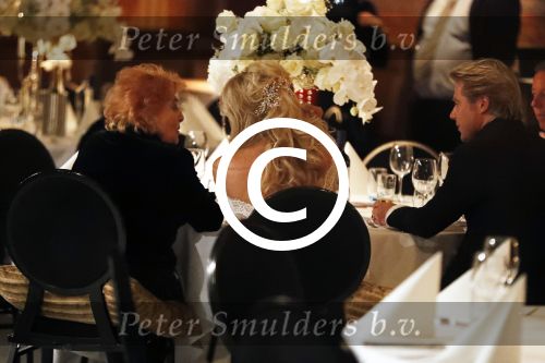 Hoofddorp 17 januari 2017
Patricia Paay is opnieuw getrouwd met Robbert Hinfelaar. Dat gebeurde in Claus party Center in Hoofddorp