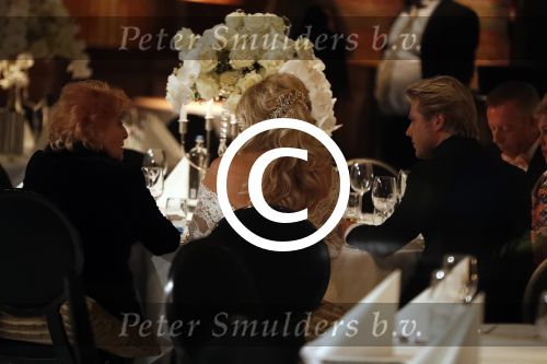 Hoofddorp 17 januari 2017
Patricia Paay is opnieuw getrouwd met Robbert Hinfelaar. Dat gebeurde in Claus party Center in Hoofddorp