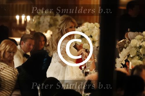 Hoofddorp 17 januari 2017
Patricia Paay is opnieuw getrouwd met Robbert Hinfelaar. Dat gebeurde in Claus party Center in Hoofddorp