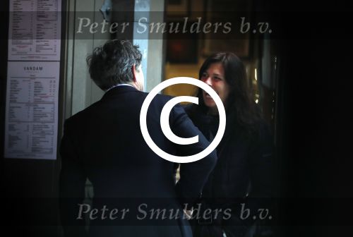 Amsterdam 9 januari 2016
Pierre Bokma met (een) vriendin op de Cornelis schuytstraat