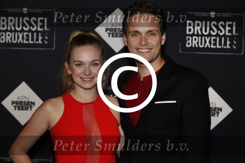 Amsterdam 19 januari 2017.
Premiere Brussel in de beurs van Berlage. Pip Pellens en Pim Wessels