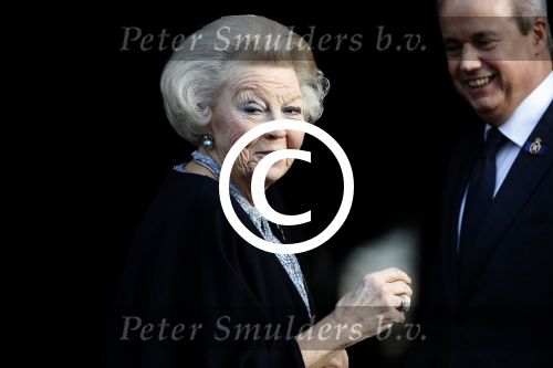 Amsterdam 17 januari 2017
Nieuwjaarsreceptie Koning Willem Alexander en Koningin Maxima in het paleis op de dam. Prinses Beatrix