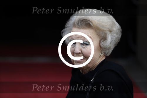 Amsterdam 18 januari 2017 
2e dag van nieuwjaarsreceptie Koning Willem Alexander en Koningion Maxima in paleis op de dam. Ook prinses Beatrix in aanwezig